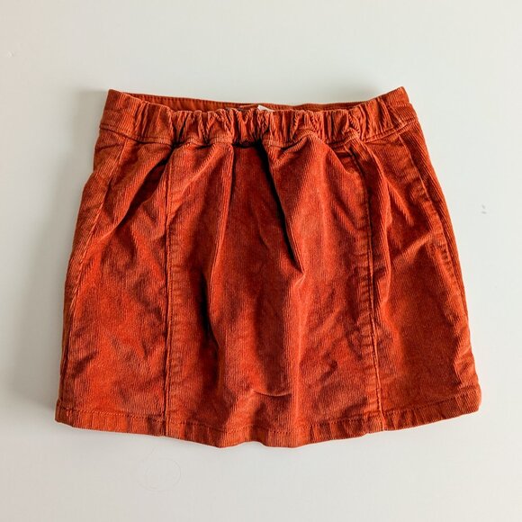 Button-Front Corduroy Skirt 4t EUC color Spice Old Navy - Picture 4 of 4
